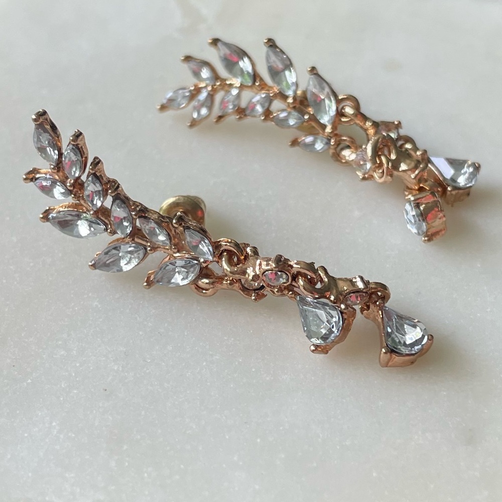Swarovski Dropping Rain Earrings